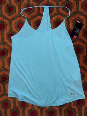 MAKE OFFER! Under Armour Light Blue Women's Racerback Camisole Tank Top Medium
